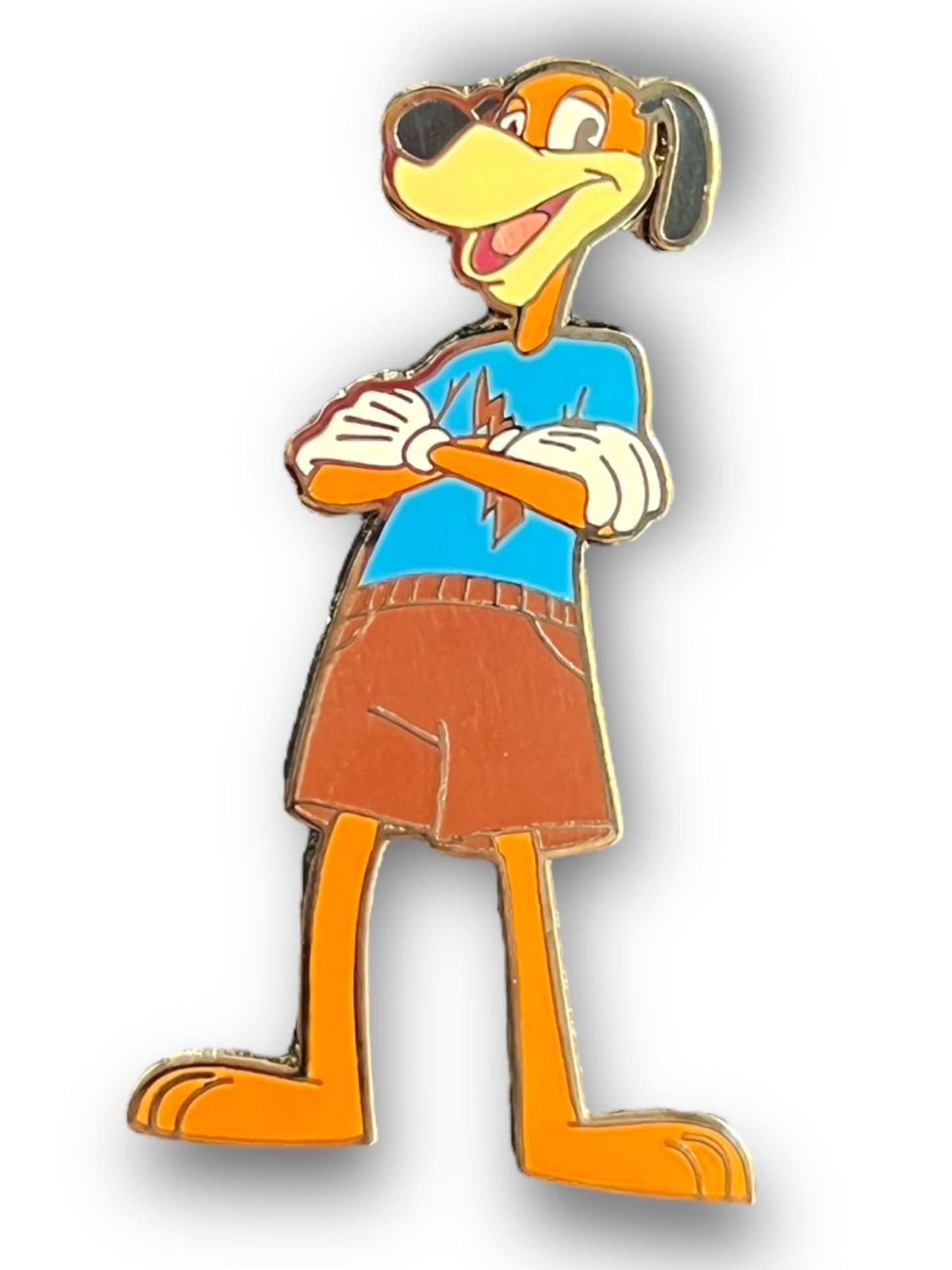 Toontown Toonfest Orange Dog Pin