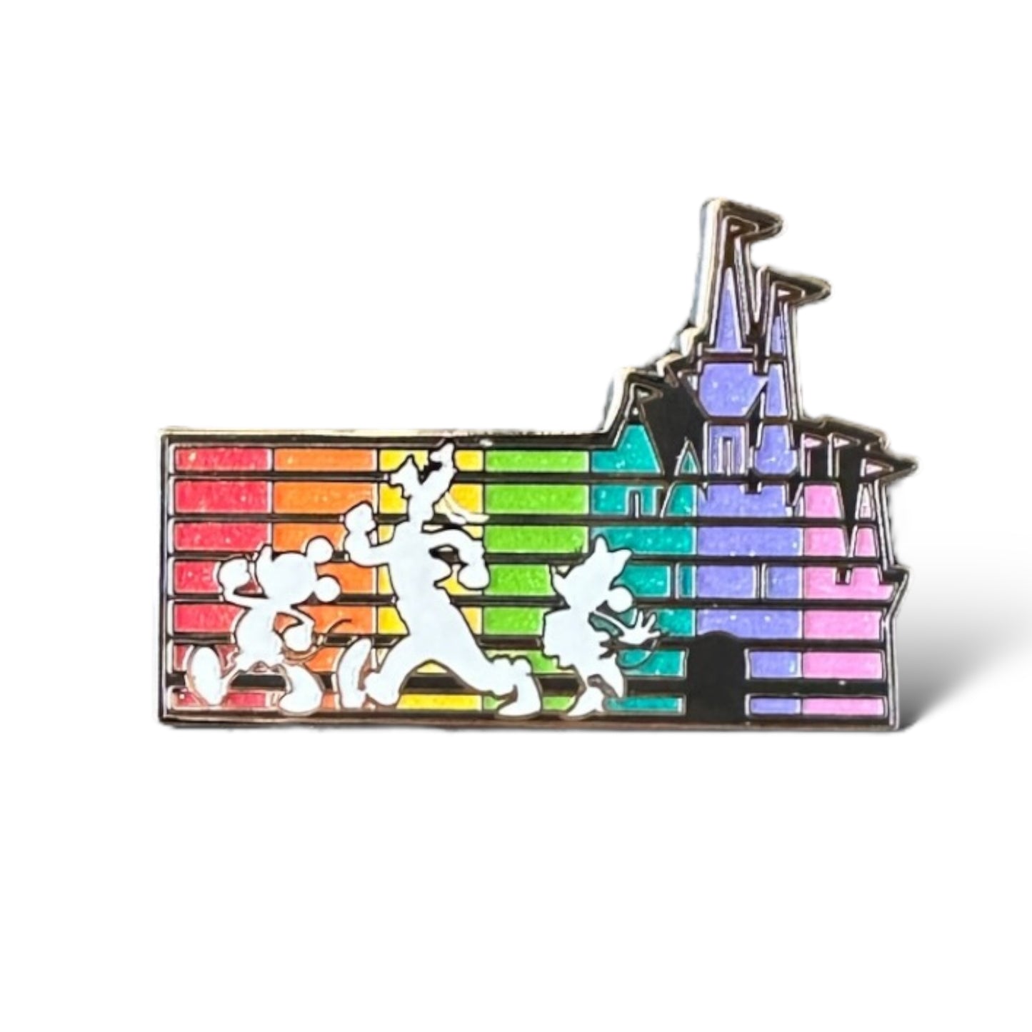 Mickey Pride Castle Pin