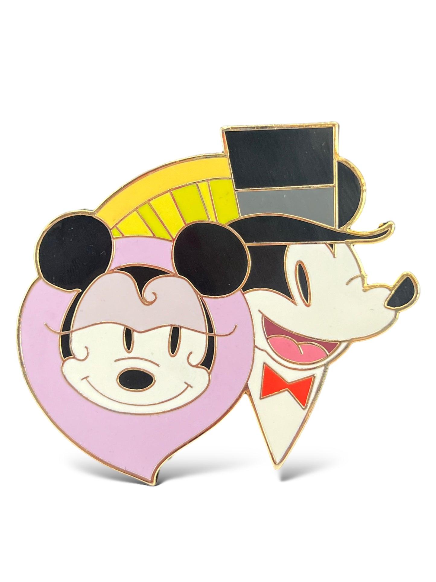 Disney Auctions Puttin’ On The Ritz Mickey and Minnie Pin
