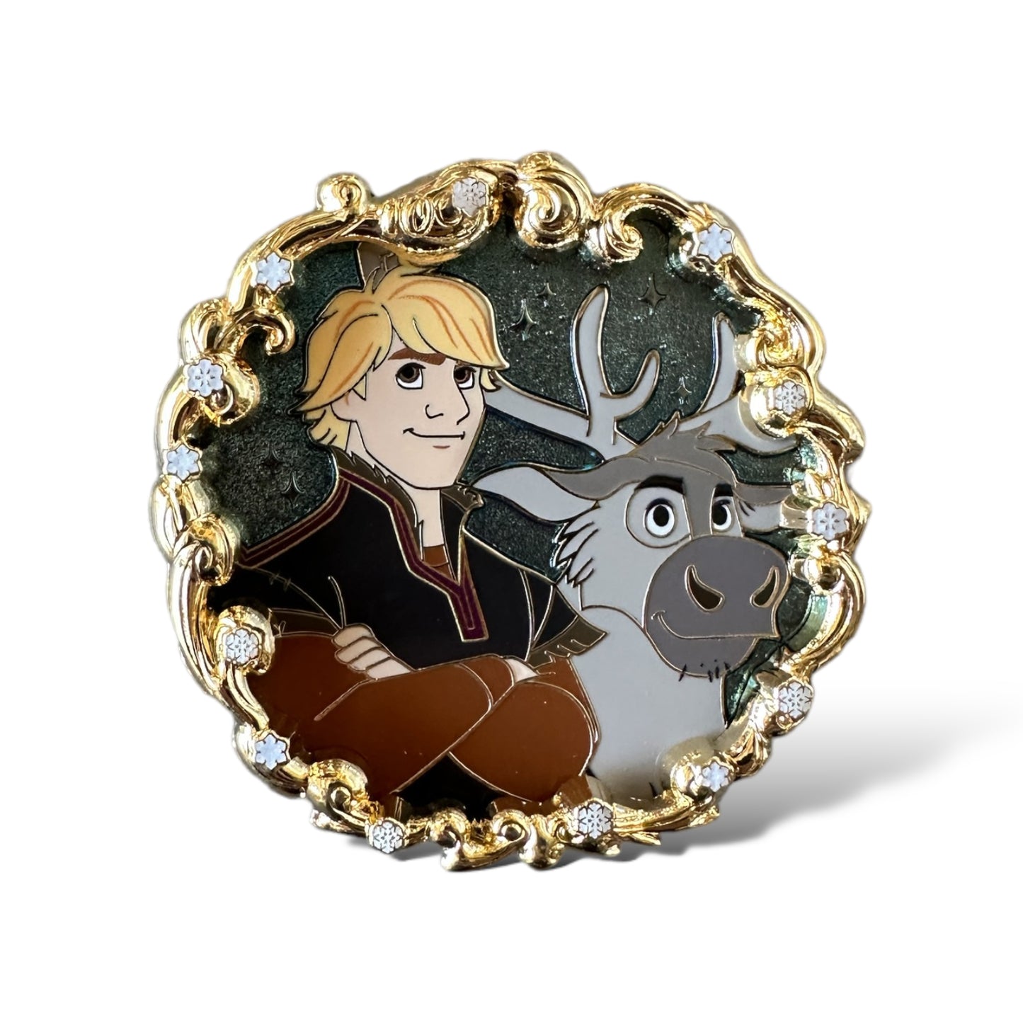 DSSH Frozen 10th Anniversary Kristoff and Sven Pin