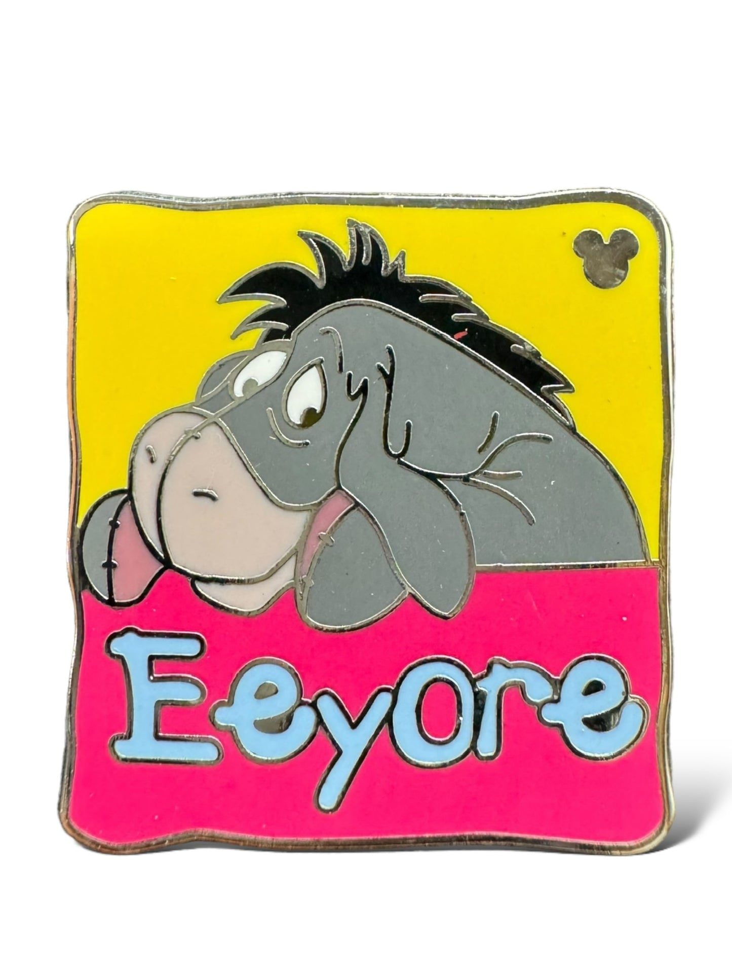 Cast Lanyard Winnie The Pooh Names Eeyore Hidden Mickey Pin
