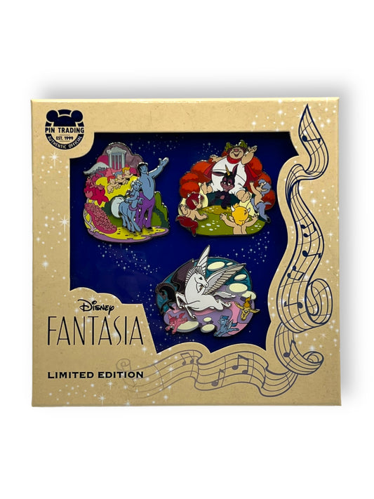 Fantasia 80th Anniversary 3 Pin Set