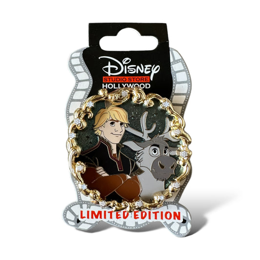 DSSH Frozen 10th Anniversary Kristoff and Sven Pin