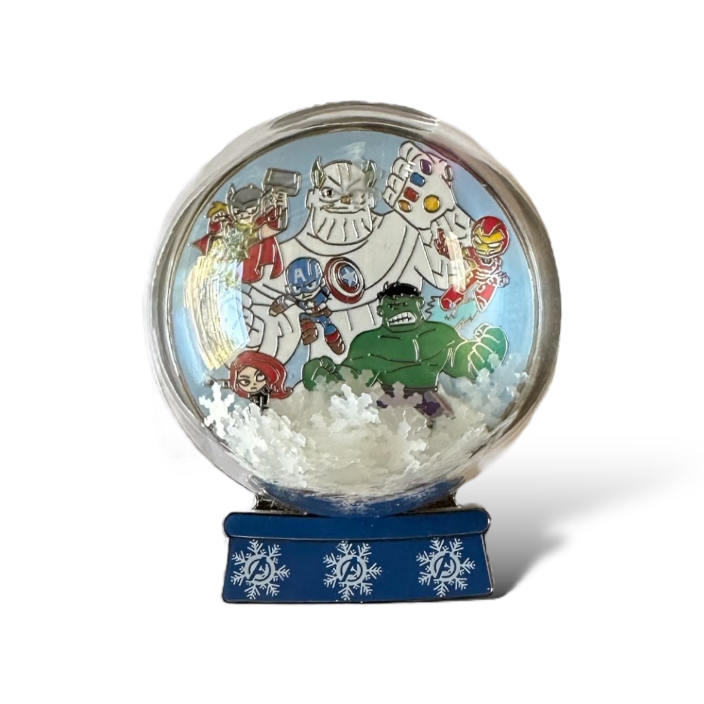 Marvel Avengers Thanos Snow Globe Pin