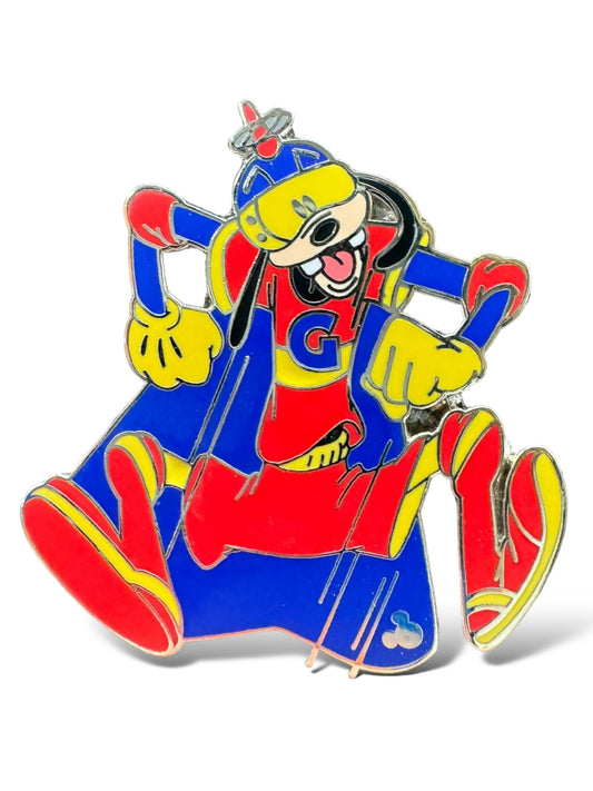 Cast Lanyard Superheroes Goofy Hidden Mickey Pin