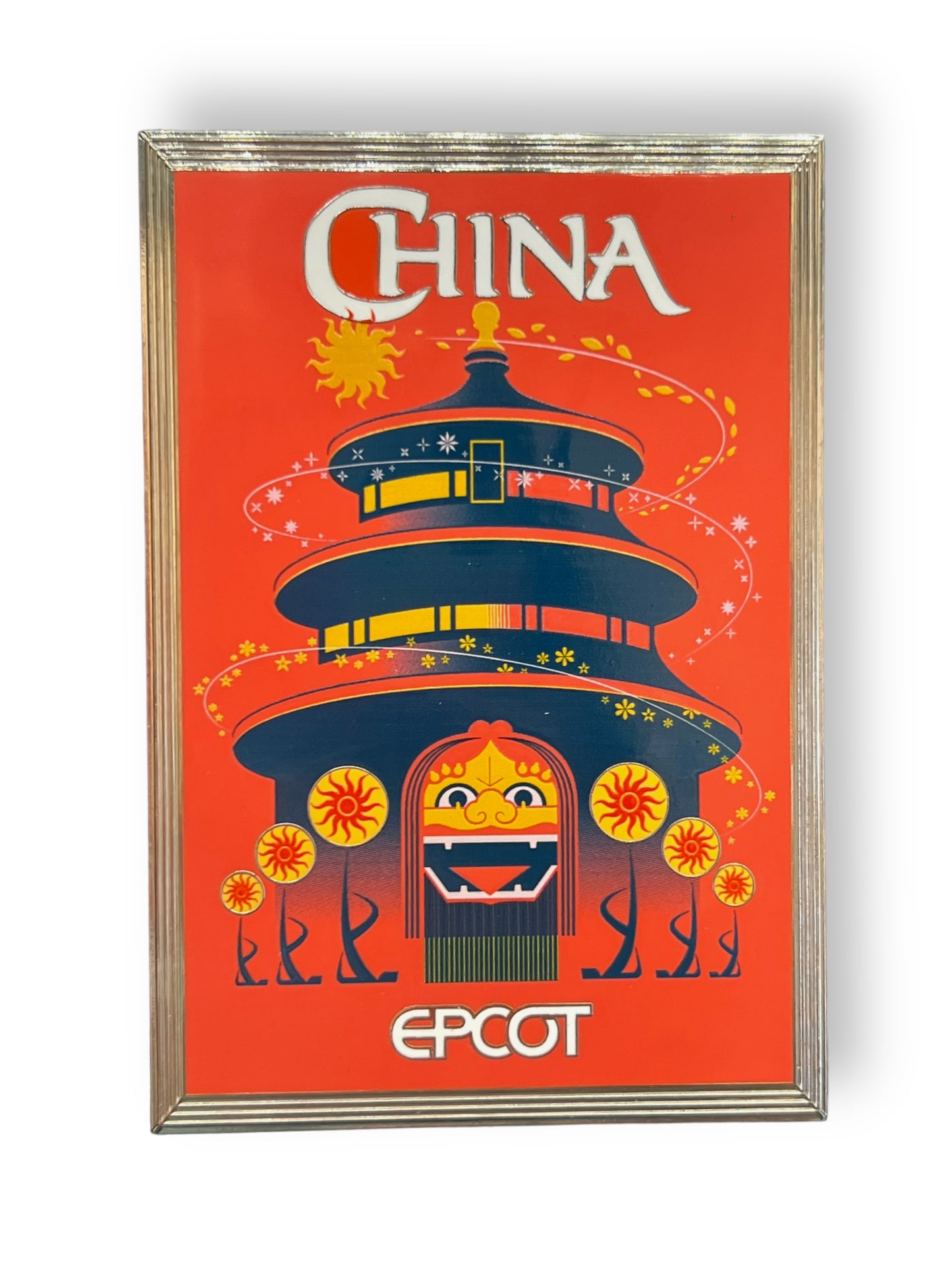 WDI Epcot Poster China Pin