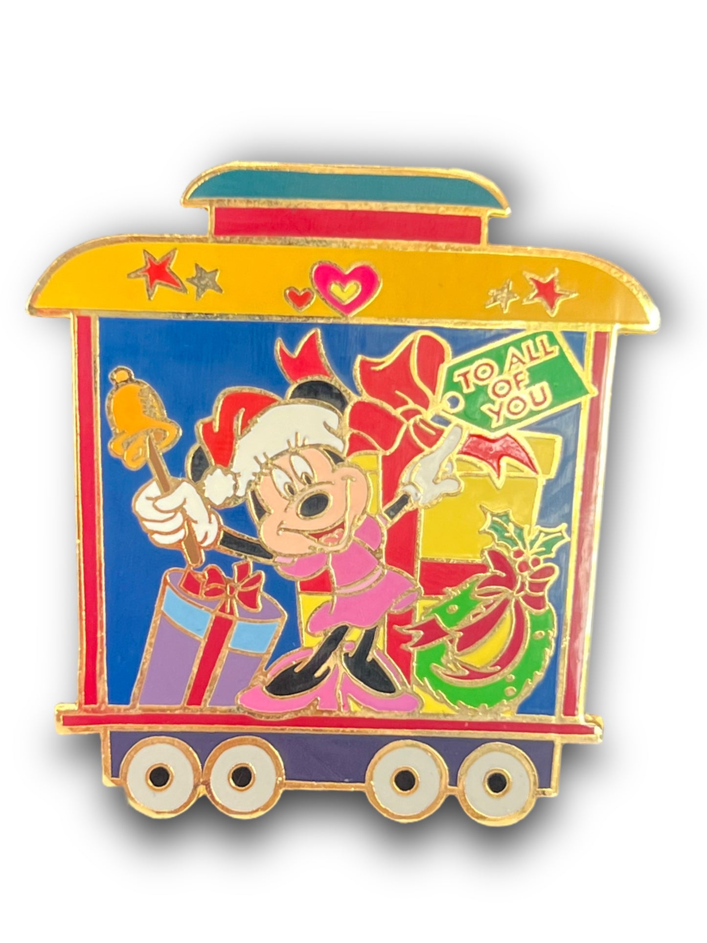 Disney Auctions Mickey & Friends Christmas Train Minnie Pin