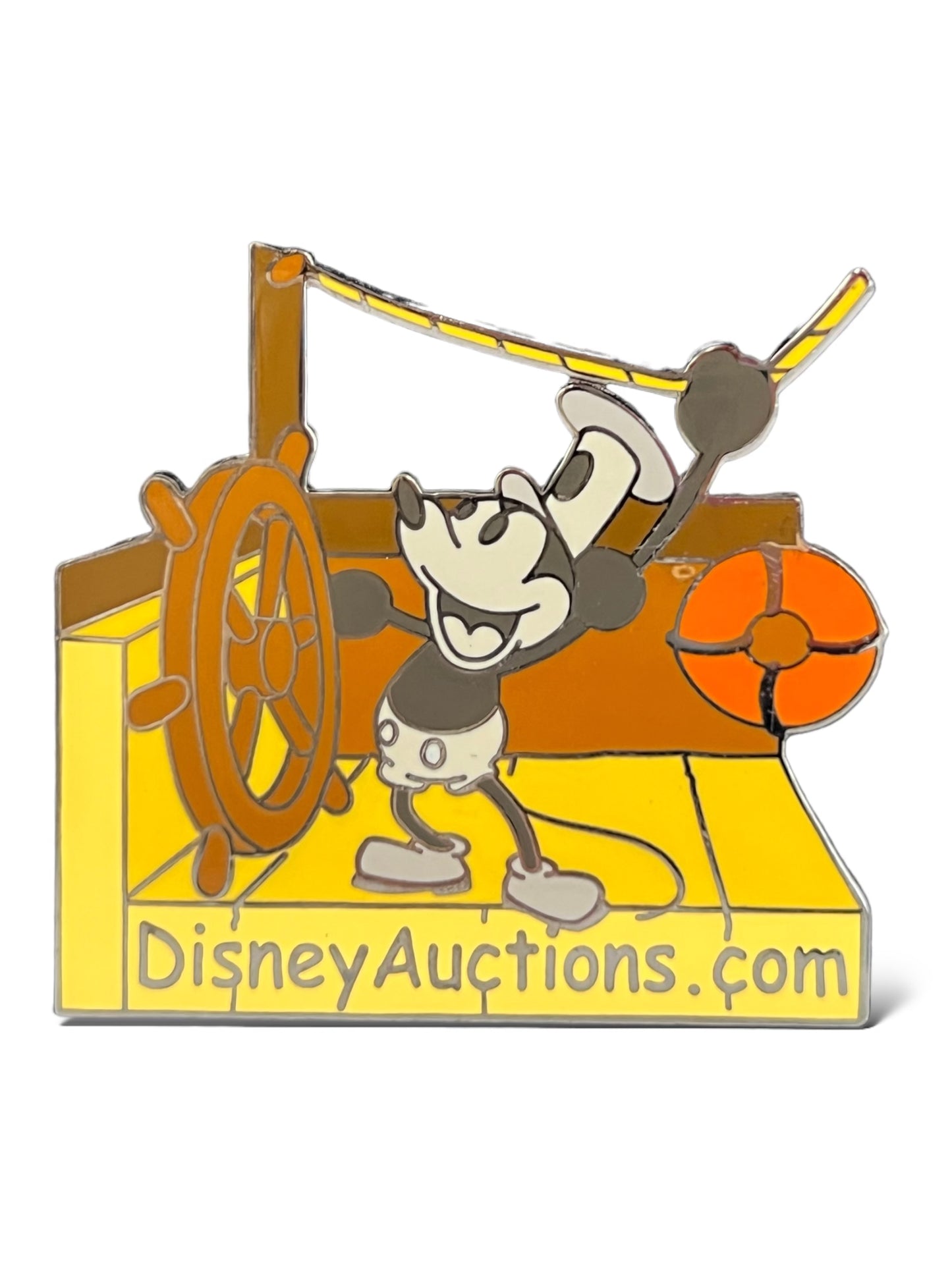 Disney Auctions Gift With Purchase Steamboat Willie Pin