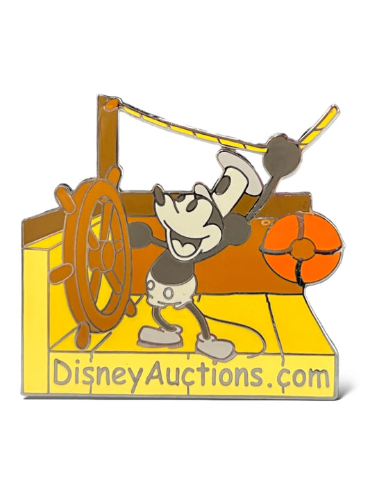 Disney Auctions Gift With Purchase Steamboat Willie Pin