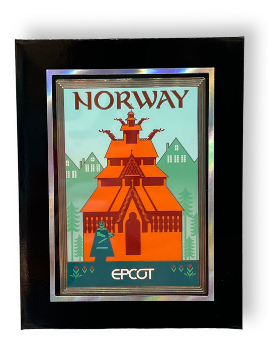 WDI Epcot Poster Norway Pin