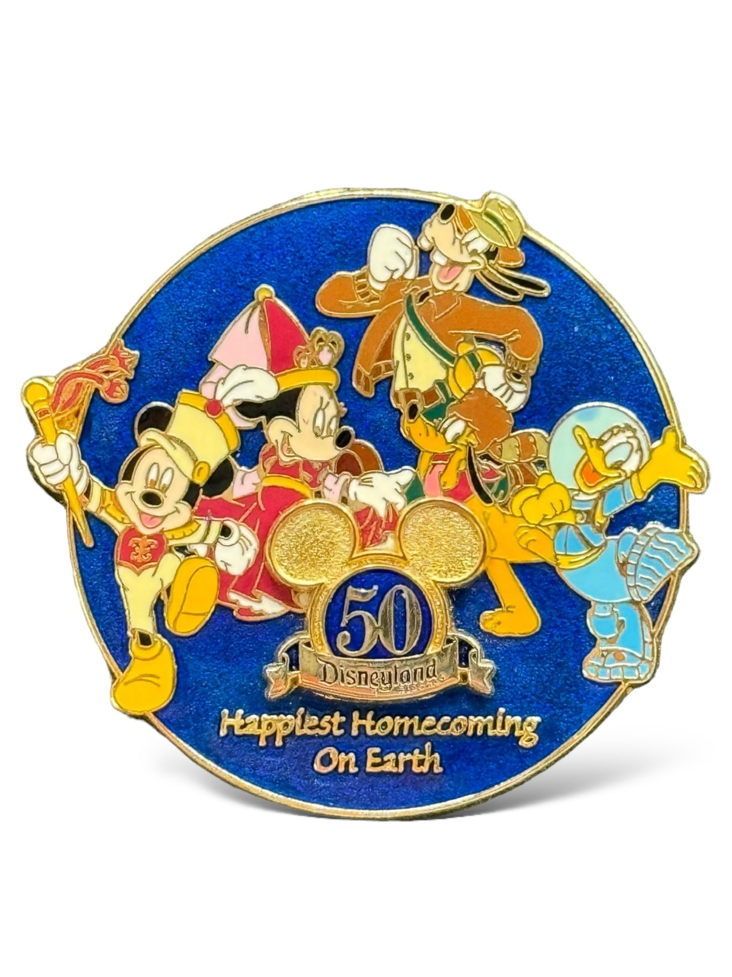 DLR 50th Anniversary Disneyland Happiest Homecoming on Earth Fab 5 Pin