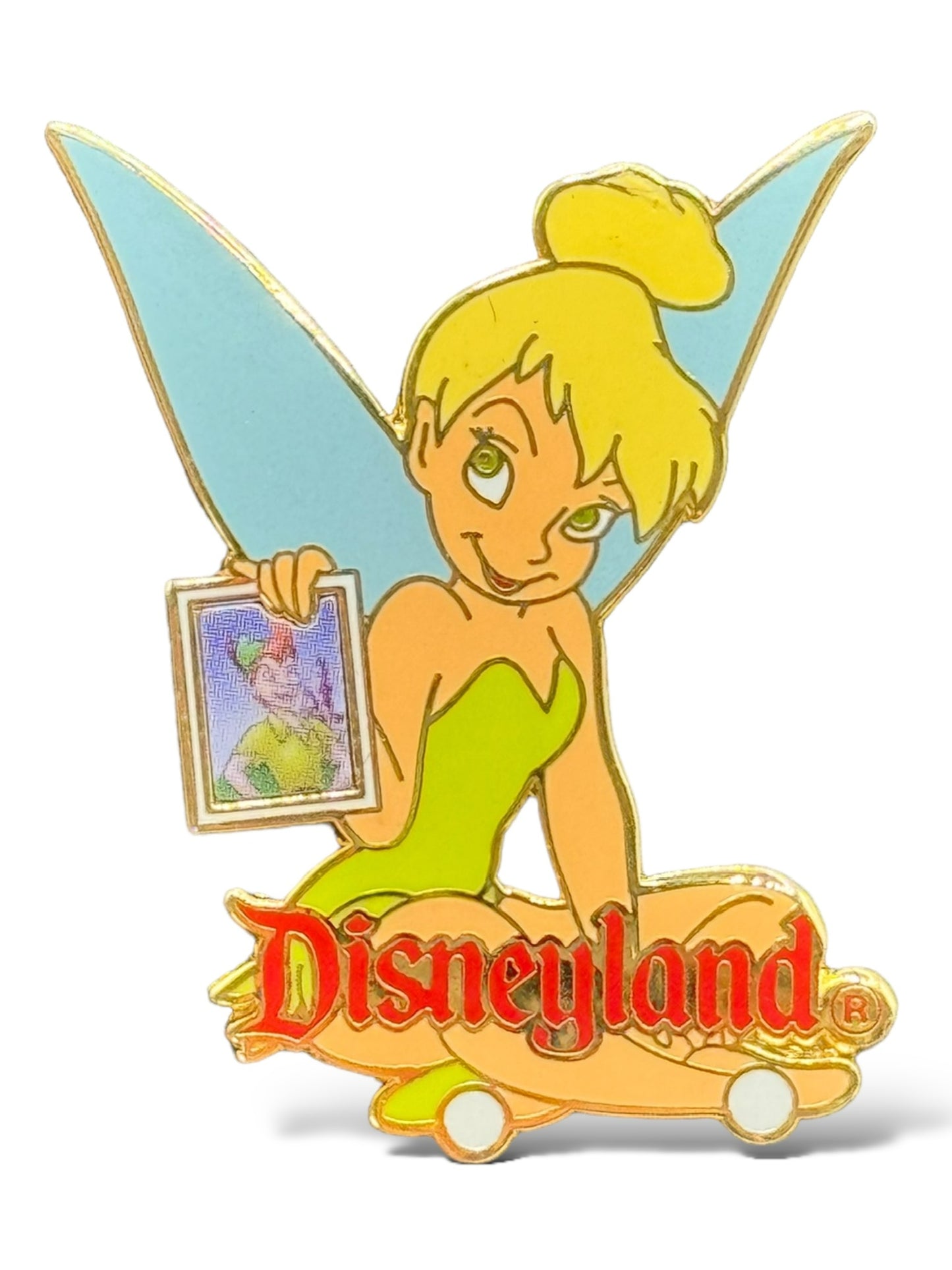DLR Disneyland Photo Tinker Bell Pin