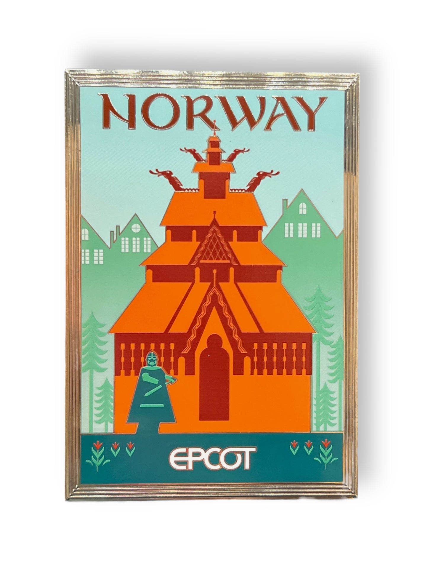 WDI Epcot Poster Norway Pin
