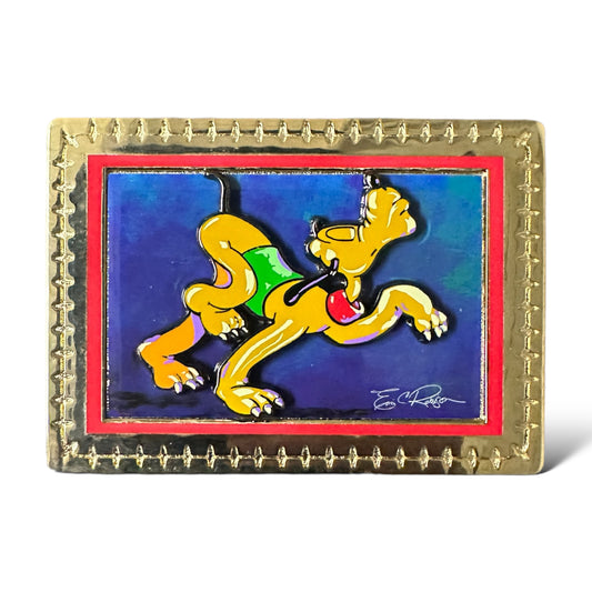Disney Auctions Eric Robison Pluto Portrait PIn