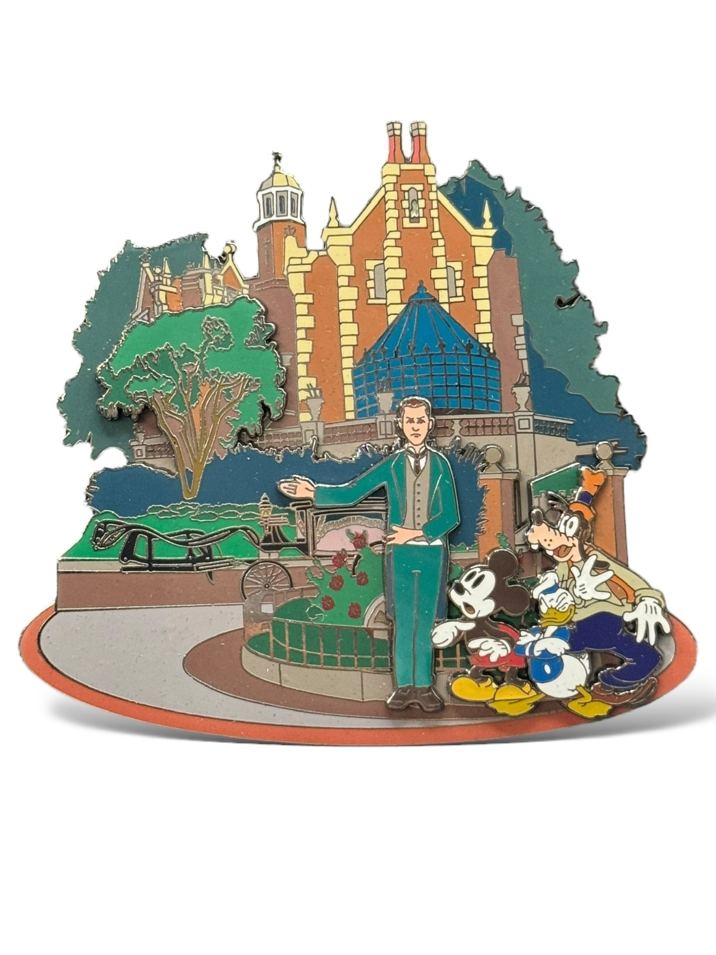 WDW Haunted Mansion Haunted Attraction Collection Jumbo Pin