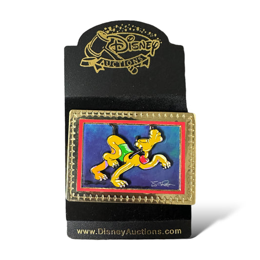 Disney Auctions Eric Robison Pluto Portrait PIn