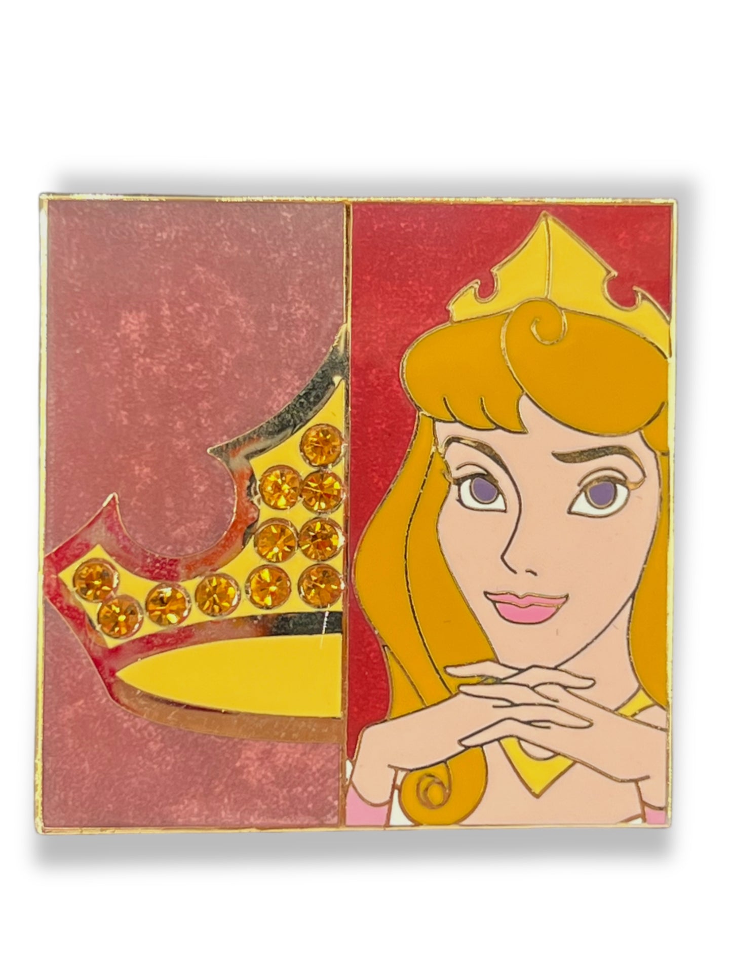 Disney Shopping Princess Aurora Crown Icon Pin