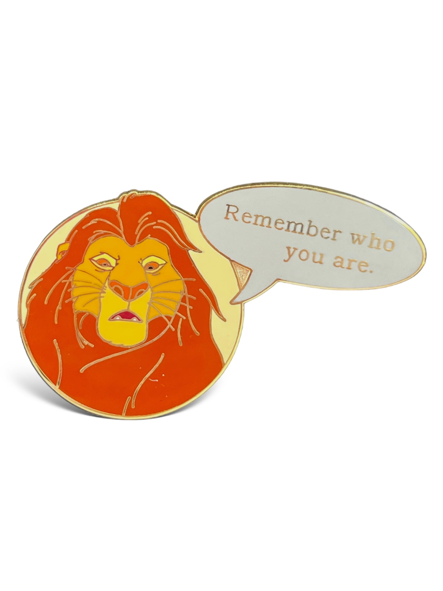 Disney Auctions Film Quote Mufasa Pin