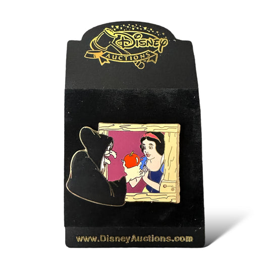 Disney Auctions Snow White and Old Hag with Apple Pin