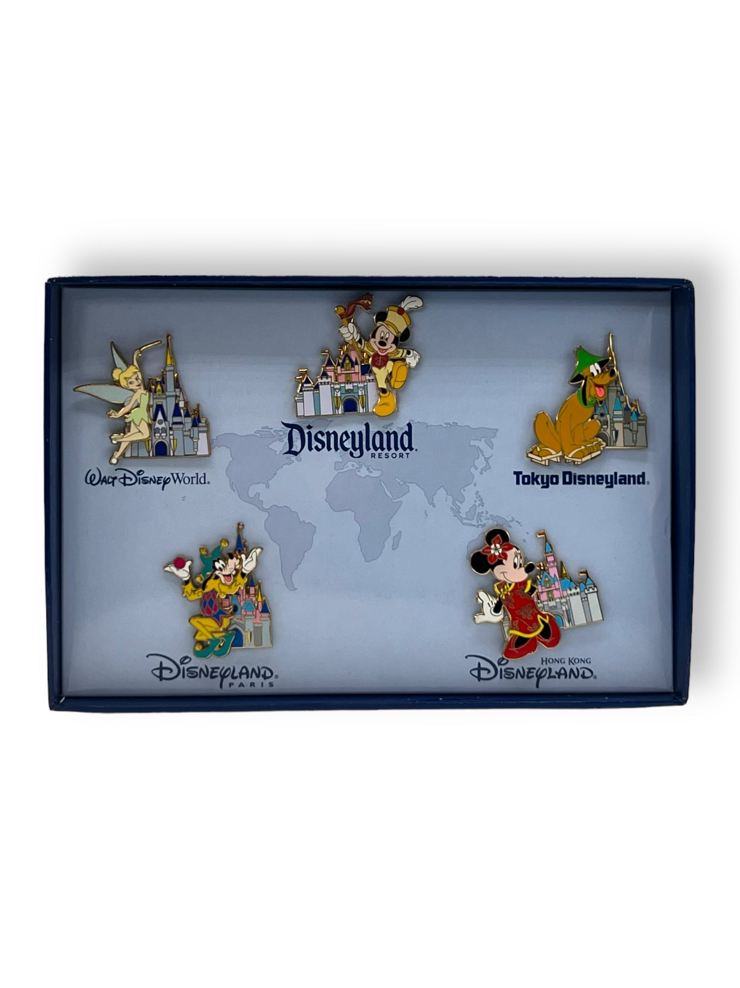 WDW Five Castles Pin Box Set