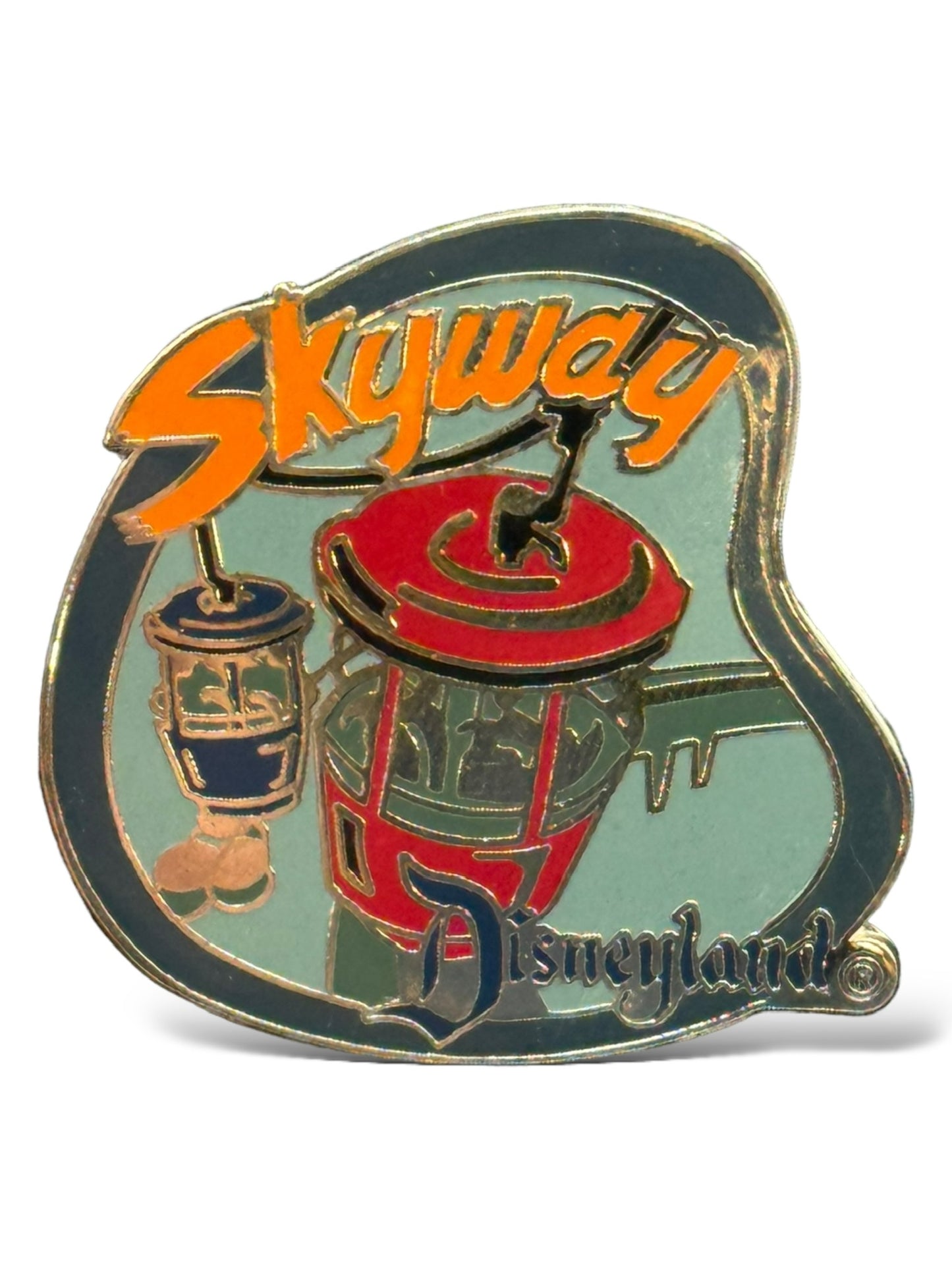 DLR 1998 Attractions Skyway Pin