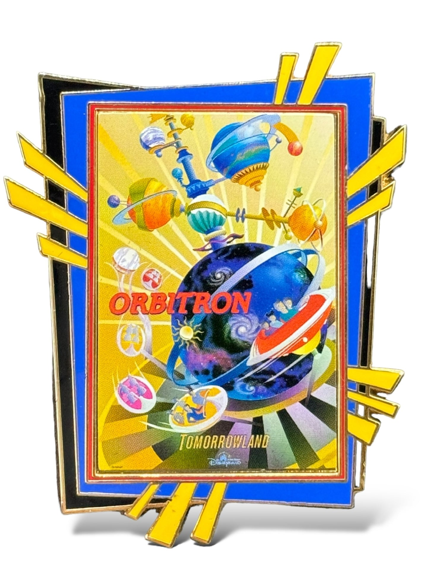 WDI Hong Kong Attraction Poster Tomorrowland Orbitron Pin