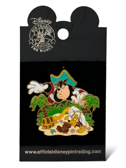 DCL Rescue Captain Mickey Pin Pursuit Pluto Pin