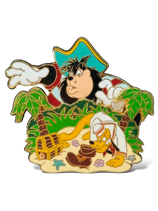 DCL Rescue Captain Mickey Pin Pursuit Pluto Pin