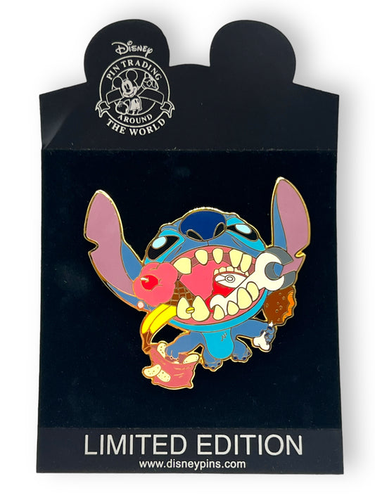 Disney Shopping Stitch Giant Mouthful Pin
