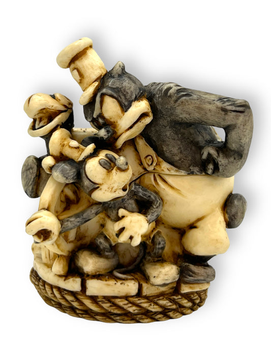 Disney Auctions Harmony Kingdom Steamboat Willie Figurine