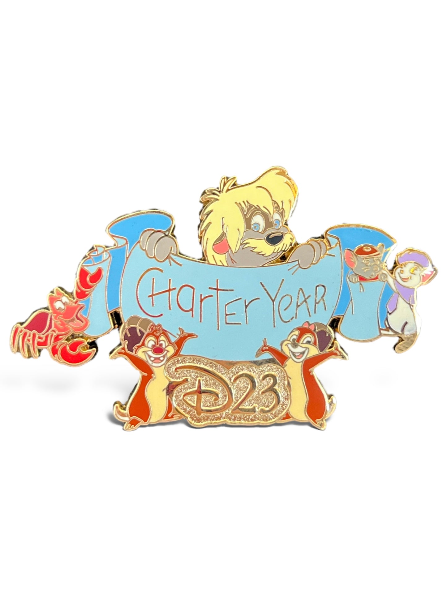 D23 Membership Exclusive Charter Year Certificate Pin