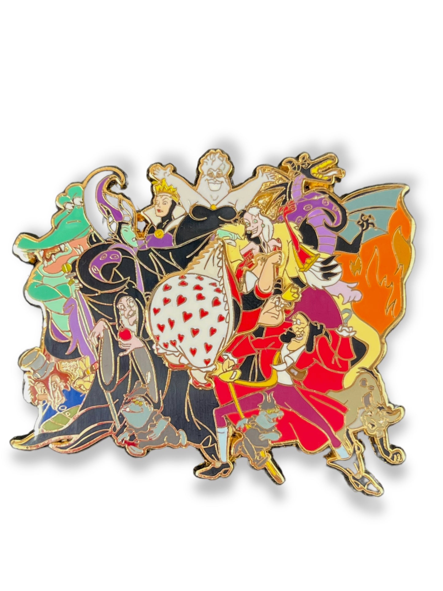 Disney Auctions Villains Group Jumbo Pin