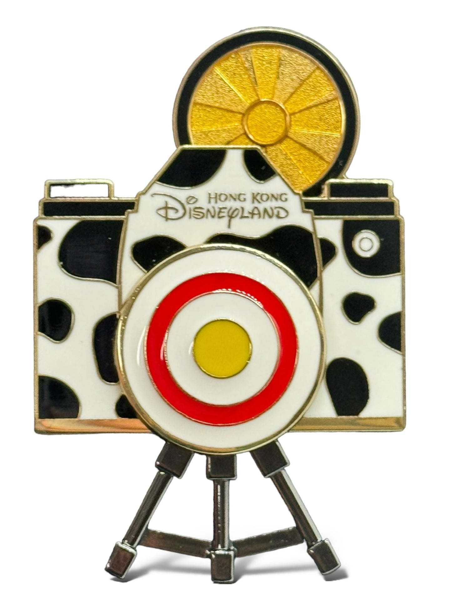 HKDL Camera 101 Dalmatians Pin