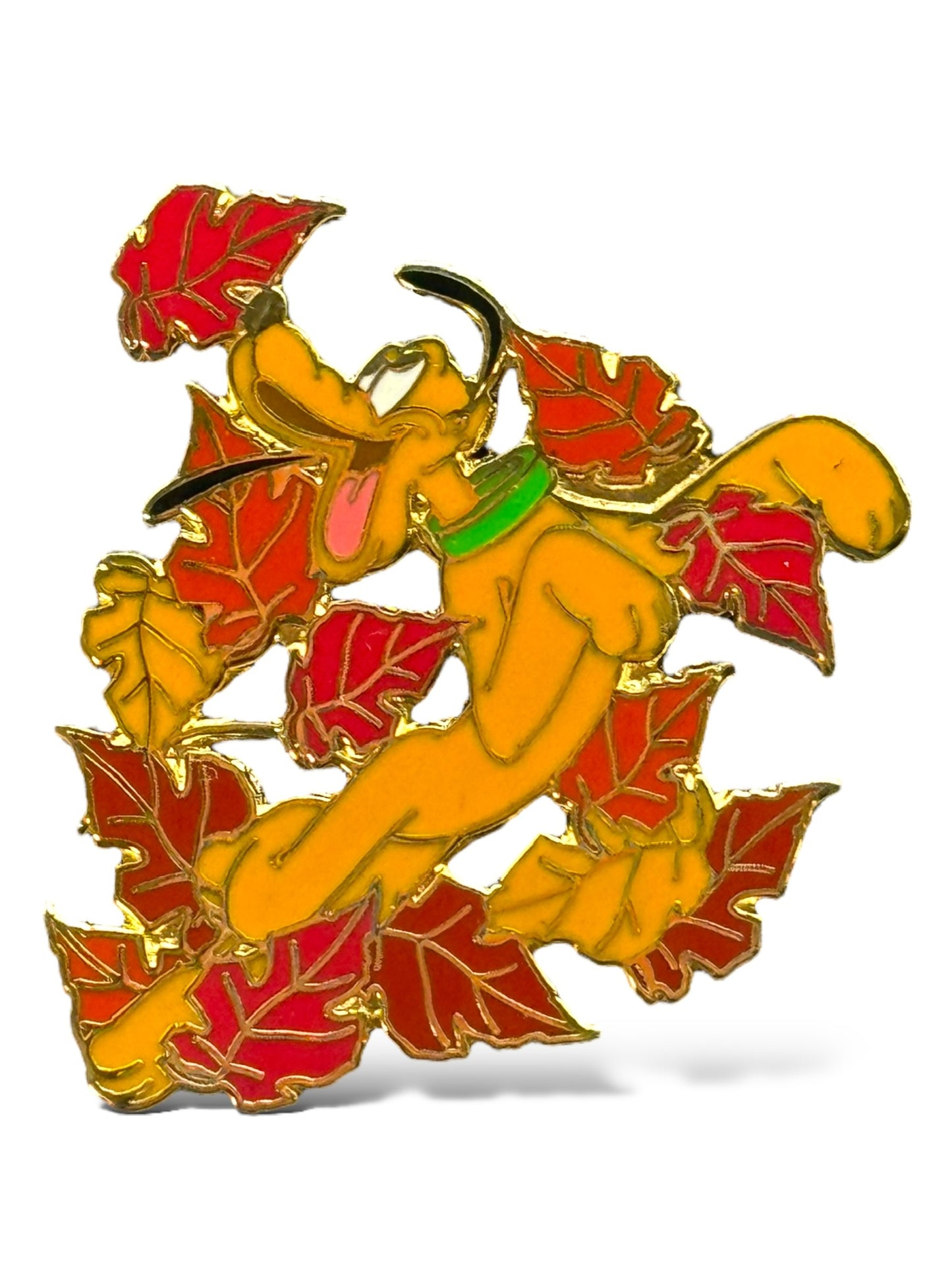 WDW Autumn Leaves Pluto Pin
