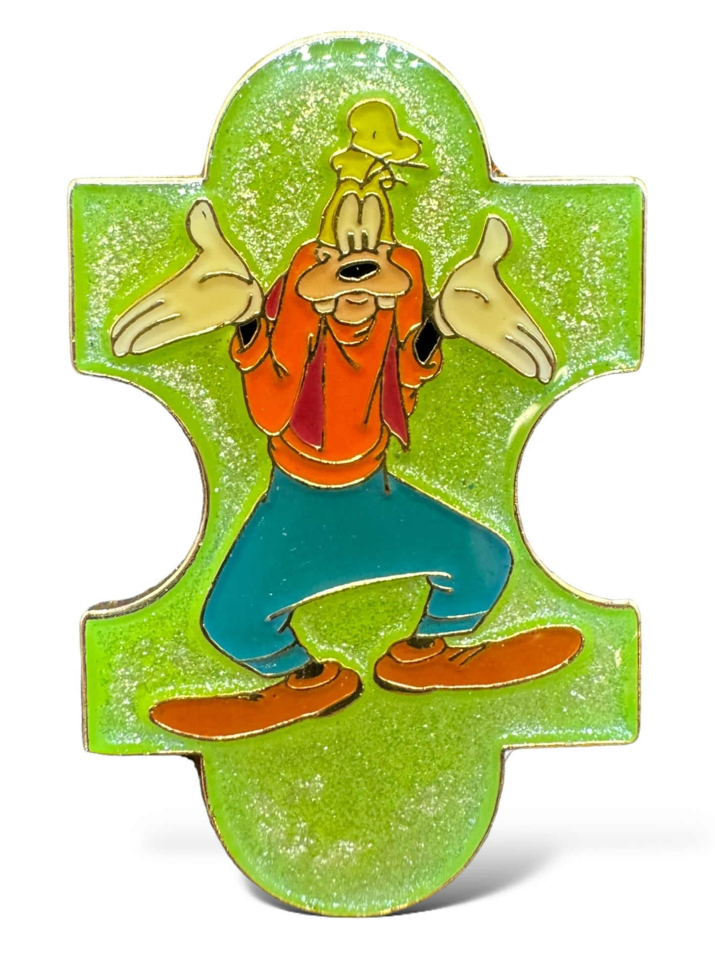 WDW Puzzle Piece Goofy Pin