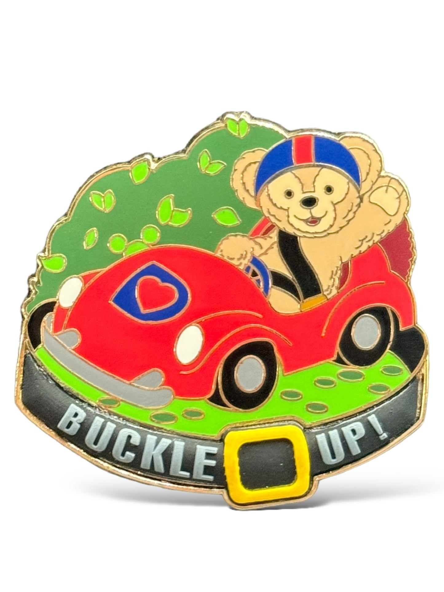 DLR Gear Up For Adventure Buckle Up Duffy Pin