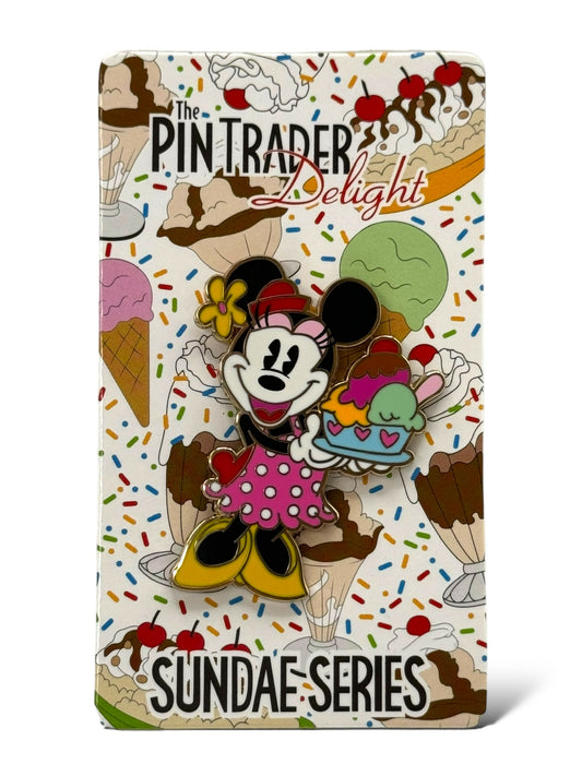 DSSH Pin Trader Delight Pie Eyed Minnie Pin