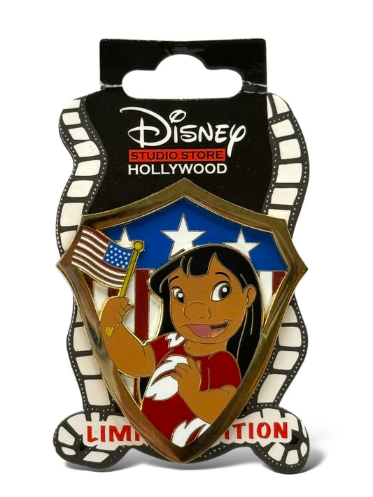 DSSH Patriotic Shield Lilo Pin