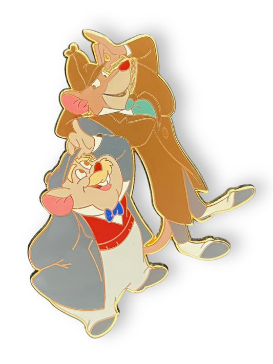Disney Shopping Once Upon A Mouse Basil and Dawson Pin