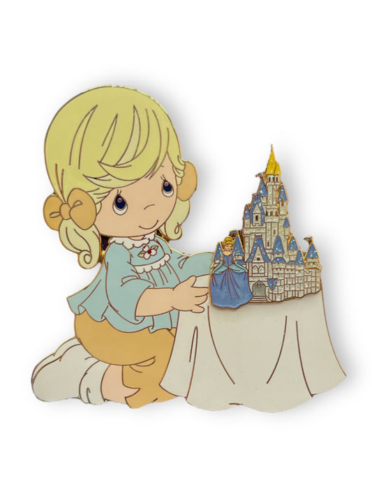 Precious Moments Cinderella Castle Jumbo Pin