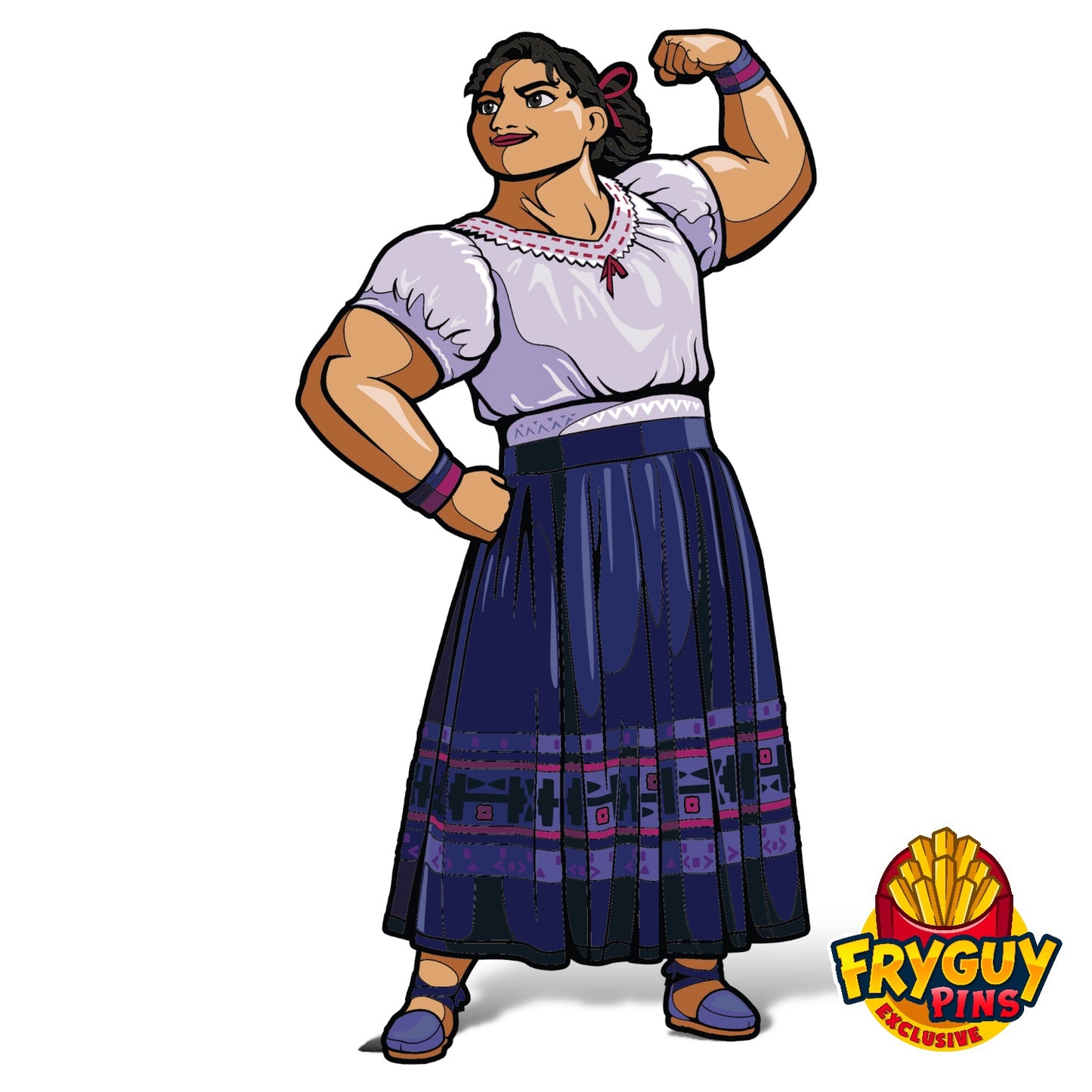 Encanto Luisa FiGPiN Enamel Pin – FryGuy Pins Exclusive