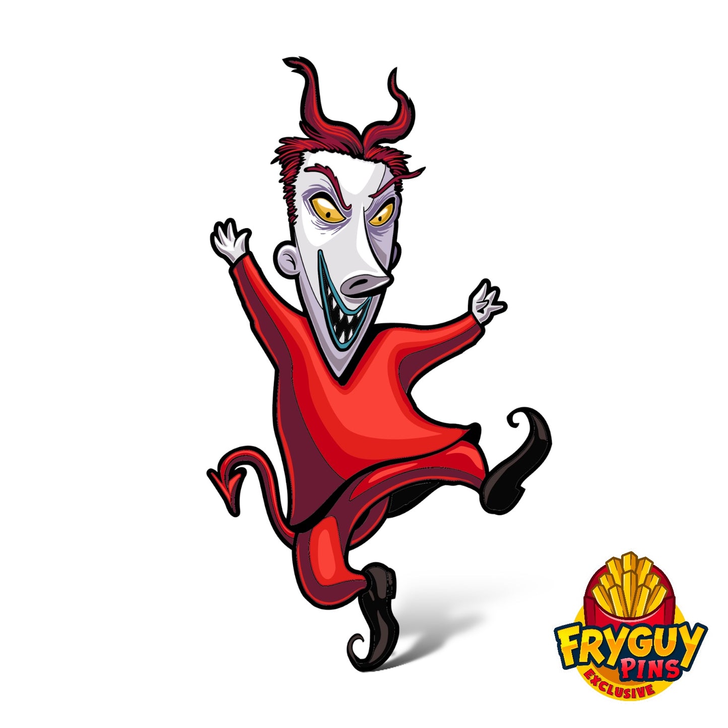 Nightmare Before Christmas Lock FiGPiN Enamel Pin – FryGuy Pins Exclusive