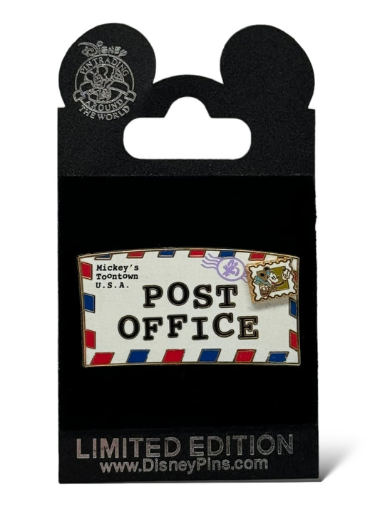 DLR Disneyland Toontown Post Office Sign Pin