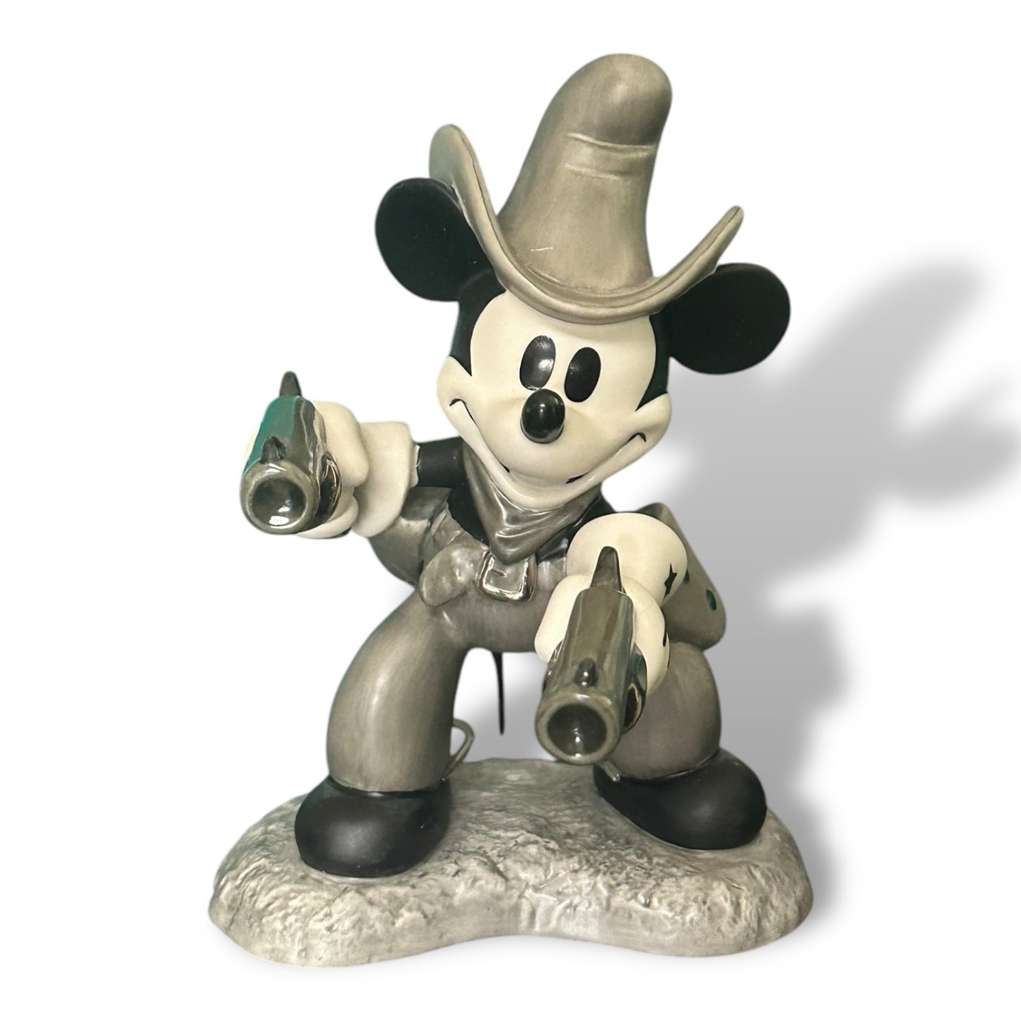 Walt Disney Classics Collection Quick Draw Cowboy, Mickey Figurine