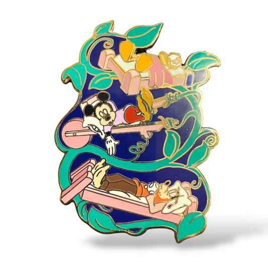 Disney Auctions Classic Mickey Mouse Set Mickey, Donald, Goofy, and Beanstalk Pin