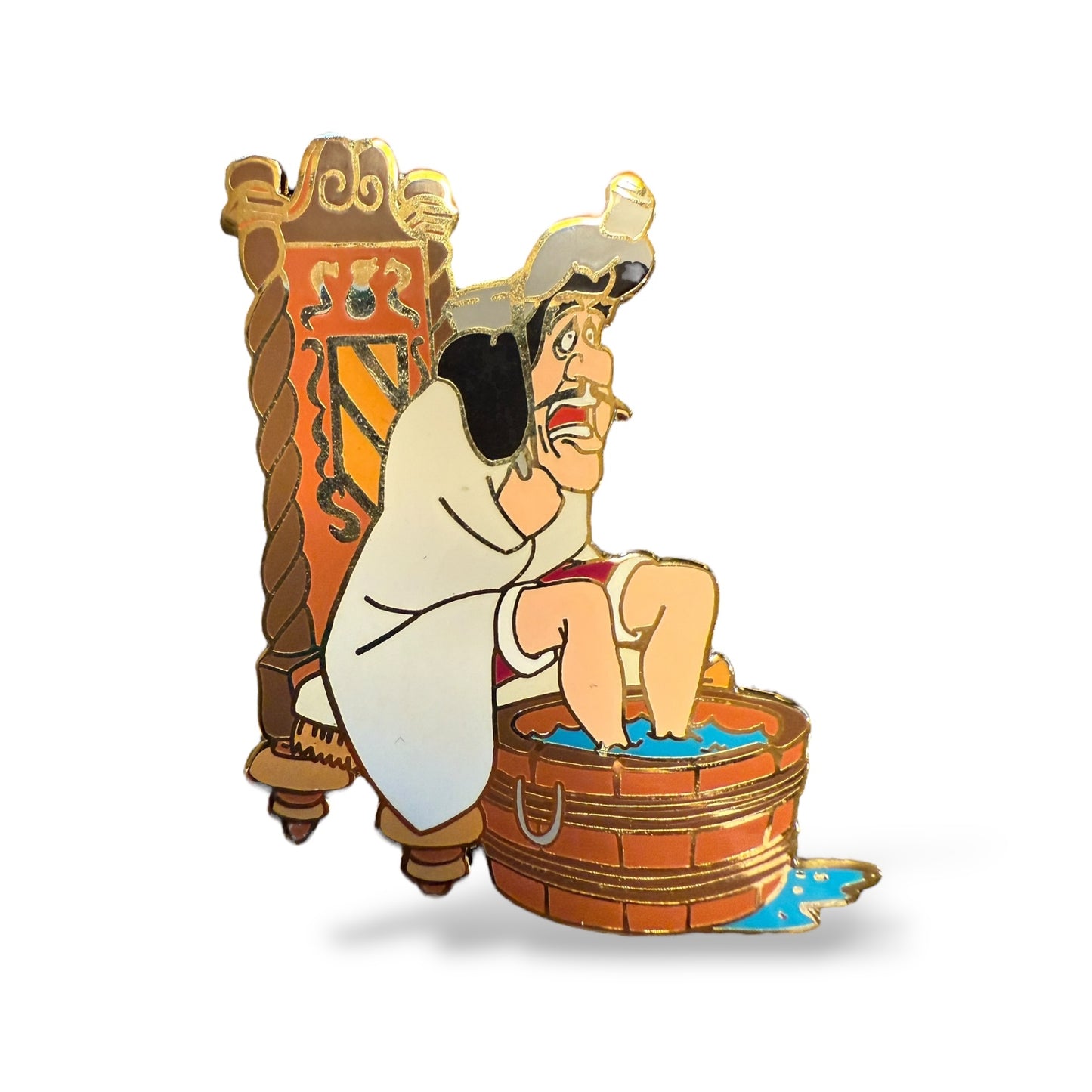 Disney Auctions Captain Hook Warming Up Pin