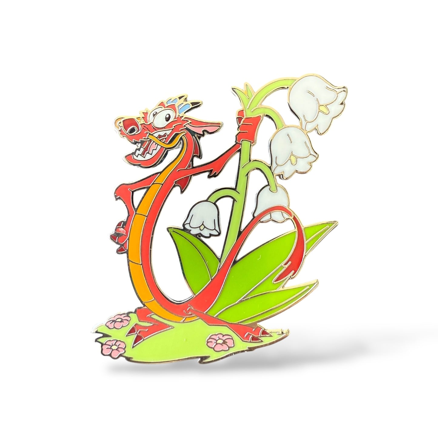 DLRP Lily of the Valley Mushu Pin