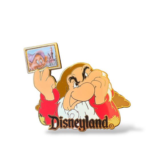 DLR Disneyland Photo Grumpy Pin