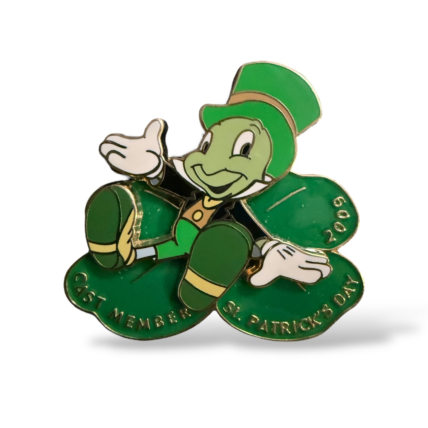 DEC St. Patrick's Day 2009 Jiminy Cricket Pin