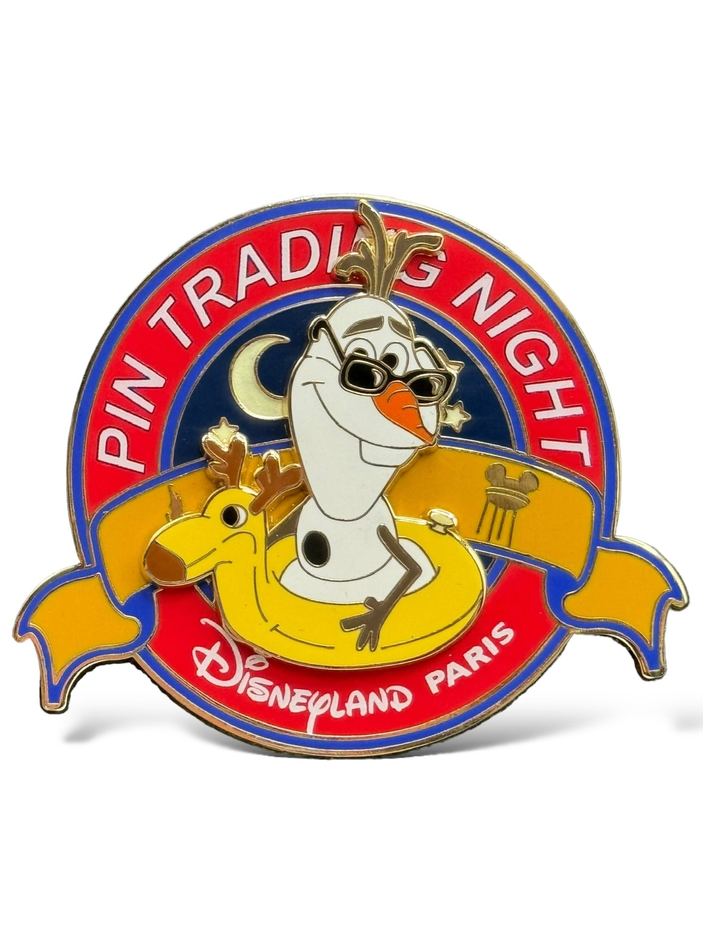 DLRP Pin Trading Night Olaf Inner Tube Pin
